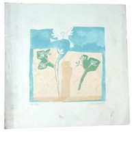 Leo Borghi Litografia Litography         Senza Titolo Untitled Firmato Signed