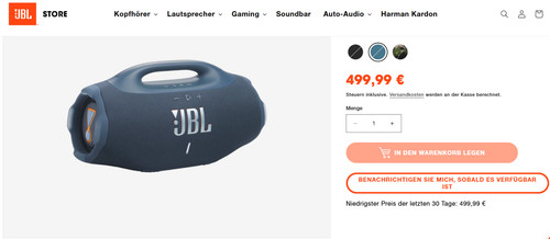 Jbl boombox nuovo - boombox,
