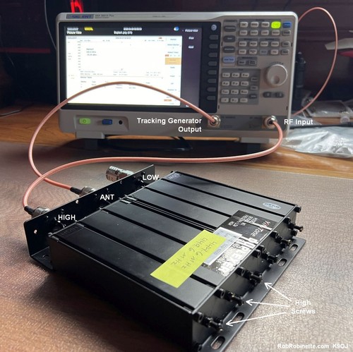 Duplexer 50w uhf 440 - 50w, 6