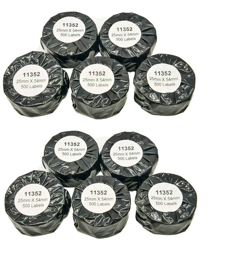 10x 11352 rotoli etichette - rotoli,