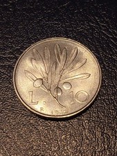 10 LIRE  1949 “ULIVO” FDC