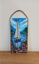 Quadro dipinto mano mare - quadro,