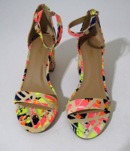 Sandalo con tacco blocco - tacco, a