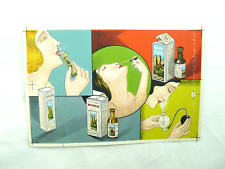 CARTOLINA PUBBLICITà FARMACIA FARMACEUTICA MEDICINA INALATORE NASO VINTAGE RETRO