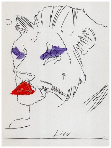 Andy warhol lion - andy,