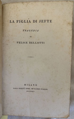 Felice bellotti figlia di - la,