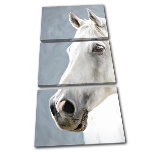 Horse equine painting style - painting,