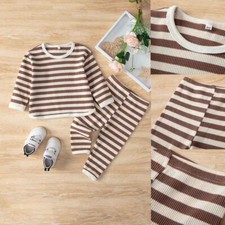 Completo a righe neonato