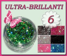 6 BARATTOLI GLITTER BIG