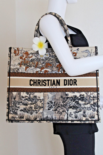 Borsa christian dior - christian, tela