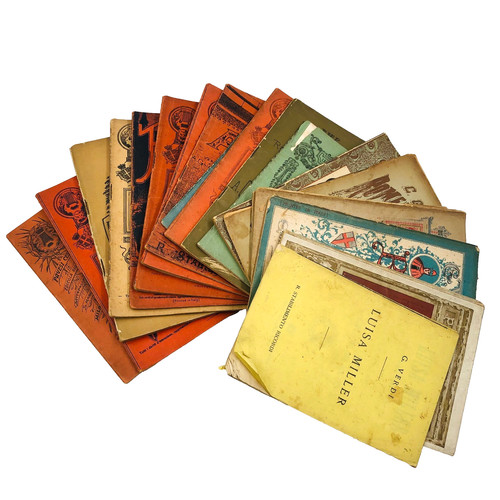 Lotto libretti opera - 18, d'opera