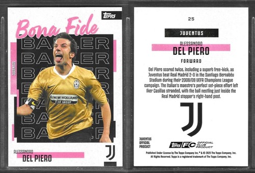 Topps juventus team set - juventus,