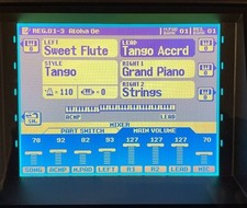 Schermo display LCD originale per Yamaha PSR-8000 psr8000