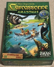 Carcassonne Amazonas Gioco da Tavolo Strategico 100% Completo Rara Edizione ZMan 2016