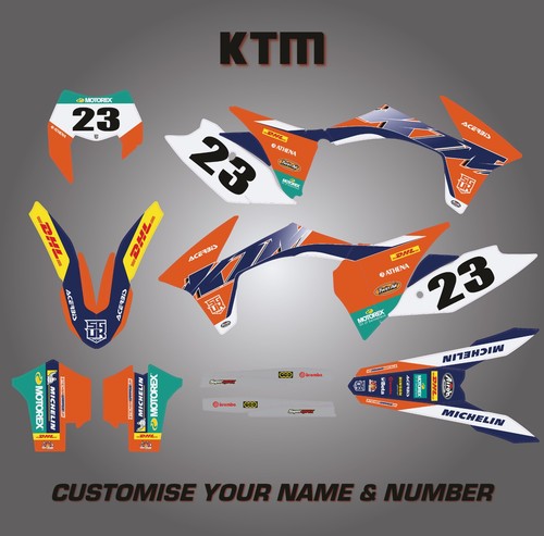 Grafica personalizzata ktm - grafica,