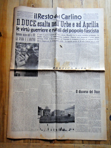 1937 resto del carlino agro - del, carlino-agro