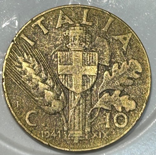 Moneta centesimi anno - moneta, 10