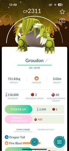Shiny groudon wild area sfondo - area,