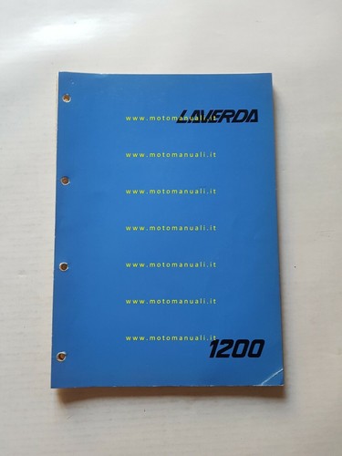 Laverda 1200 1978 catalogo