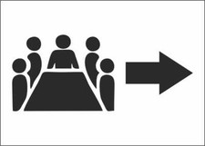 CARTELLO SEGNALETICO - SALA