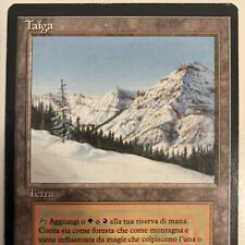 Magic MTG Taiga Foreign Black Border Ita Dual Land Doppia Terra