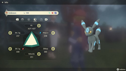Umbreon alfa shiny 6iv - alfa,