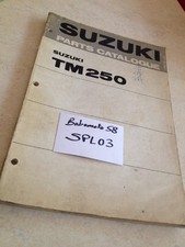 Catalogo parti suzuki tm250j - catalogo,