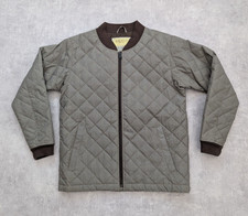 Giacca Burton uomo S piumino d'oca Mark VIII lavoro fienile cappotto bomber trapuntato