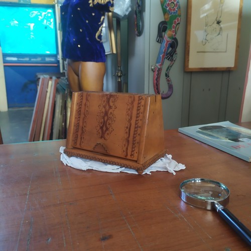 Vintage scatola porta - vintage-scatola,