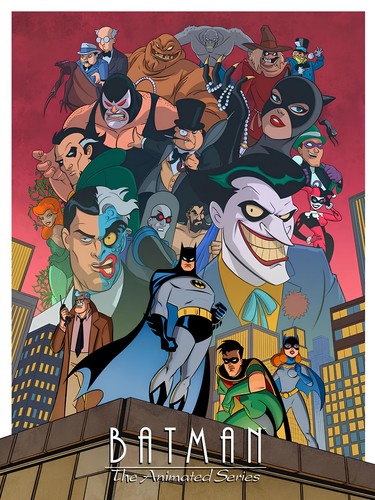Batman the animated series - batman,