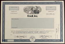 KNOLL, INC. Esemplare