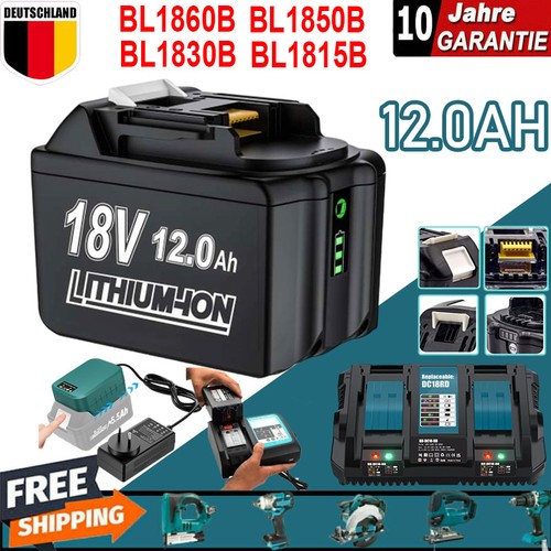 Batteria 18v 0ah per - 12.0ah, makita