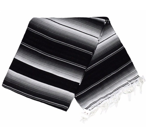 Coperta messicana nera - coperta,