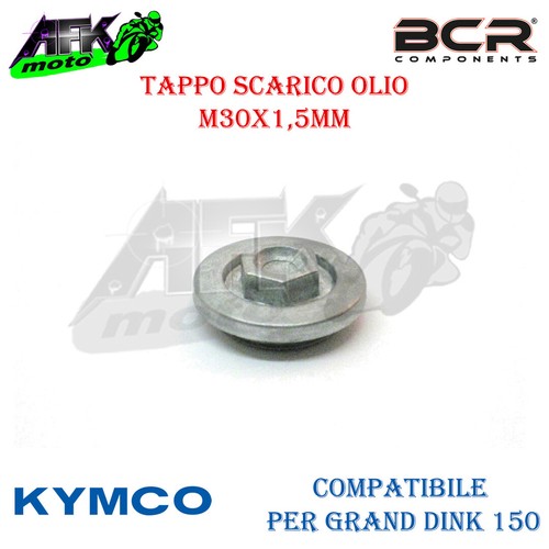 Tappo scarico olio m30x1 mm - olio,
