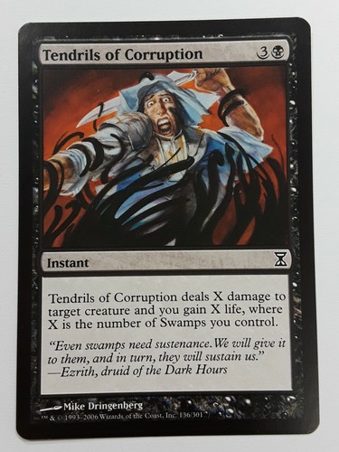 Mtg tendrils corruption - of,