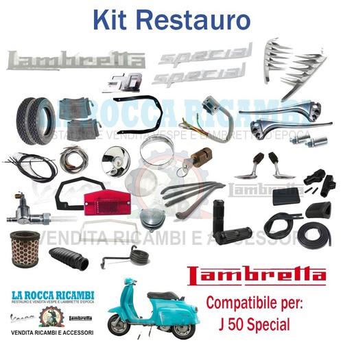 Kit restauro lambretta - restauro,
