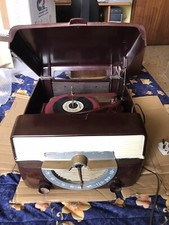 Vtg Zenith Phonograph Cobra-Matic MDL L566 HAM Radio Bakelite Record Player P&R