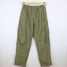 Tuta Adidas Taglia 3 Uomo Poliestere Verde Tinta Unita Largo Pratico Logo Sports