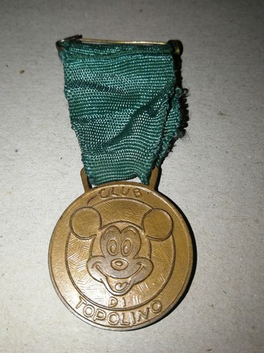 Medaglia topolino club disney - topolino,