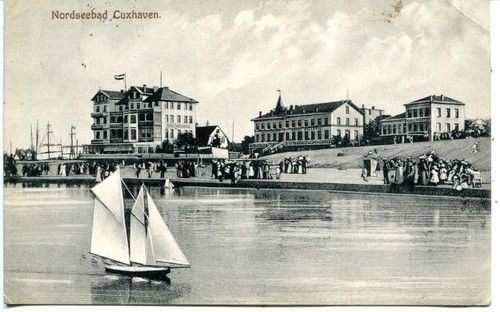 Germania cuxhaven mare - ak,