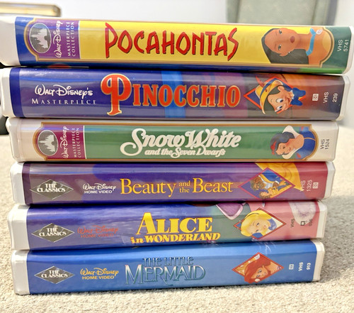 Disney vhs lot pocahontas - lot,