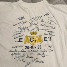 Maglia Pistoia Nel Cuore ? PISTOIESE ⚽ 1993 C1 Autografi SCIARPA T-SHIRT CALCIO