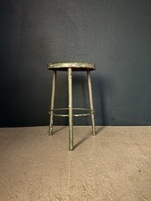 Sgabello industriale vintage
