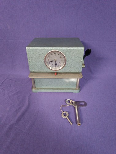 Orologio timbratrice epoca 900 - timbratrice,