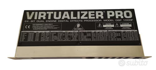 Behringer virtualizer pro - behringer, dsp