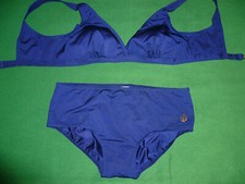 BIKINI DUE PEZZI COSTUME MARE PISCINA TG 6 BLU COPPA B triumph ITALY VEDI INFO