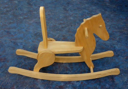 Cavalluccio dondolo legno - cavalluccio,