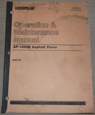 CATERPILLAR AP-1055B Manuale