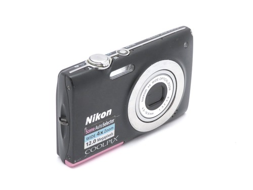 Nikon coolpix s2500 12mp black - nikon,