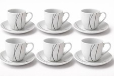 Set 6 Tazzine Caffè con